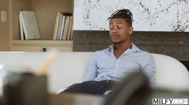 Nickey Huntsman demonstrates her bedside manner by taking every inch of a giant black member