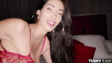 This French beauty proves she has the world's best ass while taking a powerful, stiff member
