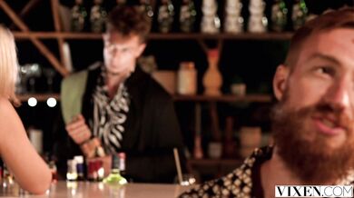 Nicole Ari and Margo Von Teese take over the groom's night and double-team the lucky guys