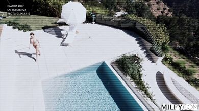 Sexy Blonde Housewife Melissa Stratton Gets Double Teamed By Two Massive BBCs