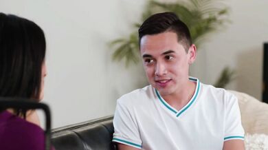 Reagan Foxx takes a thick load from the boy she’s supposed to raise