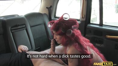 From heavy tit-rubbing to a massive facial – this babe takes it all like a pro