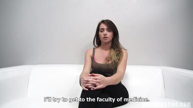 Nata Lee deepthroating hard pipe like a total pro