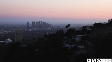 Horny Violet deepthroating her bodyguard for a messy finish