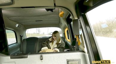Young slut getting drilled and creamed in the back of a cab