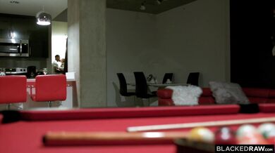 Danni getting her small tits bounced during a hardcore BBC fuck