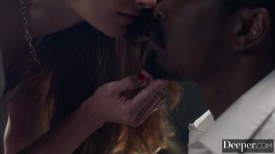 Redhead Jessi Rae destroyed by a big BBC in a hardcore interracial session