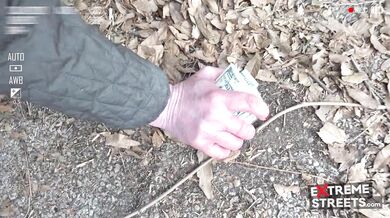 Detailed view from the inside as this girl fucks herself with a phone